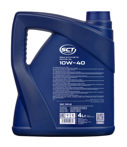 SCT Germany 10w-40 SN/CH-4 4 لتر