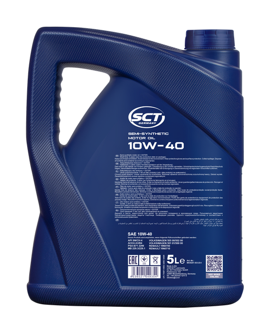 SCT Germany 10w-40 SN/CH-4 5لتر