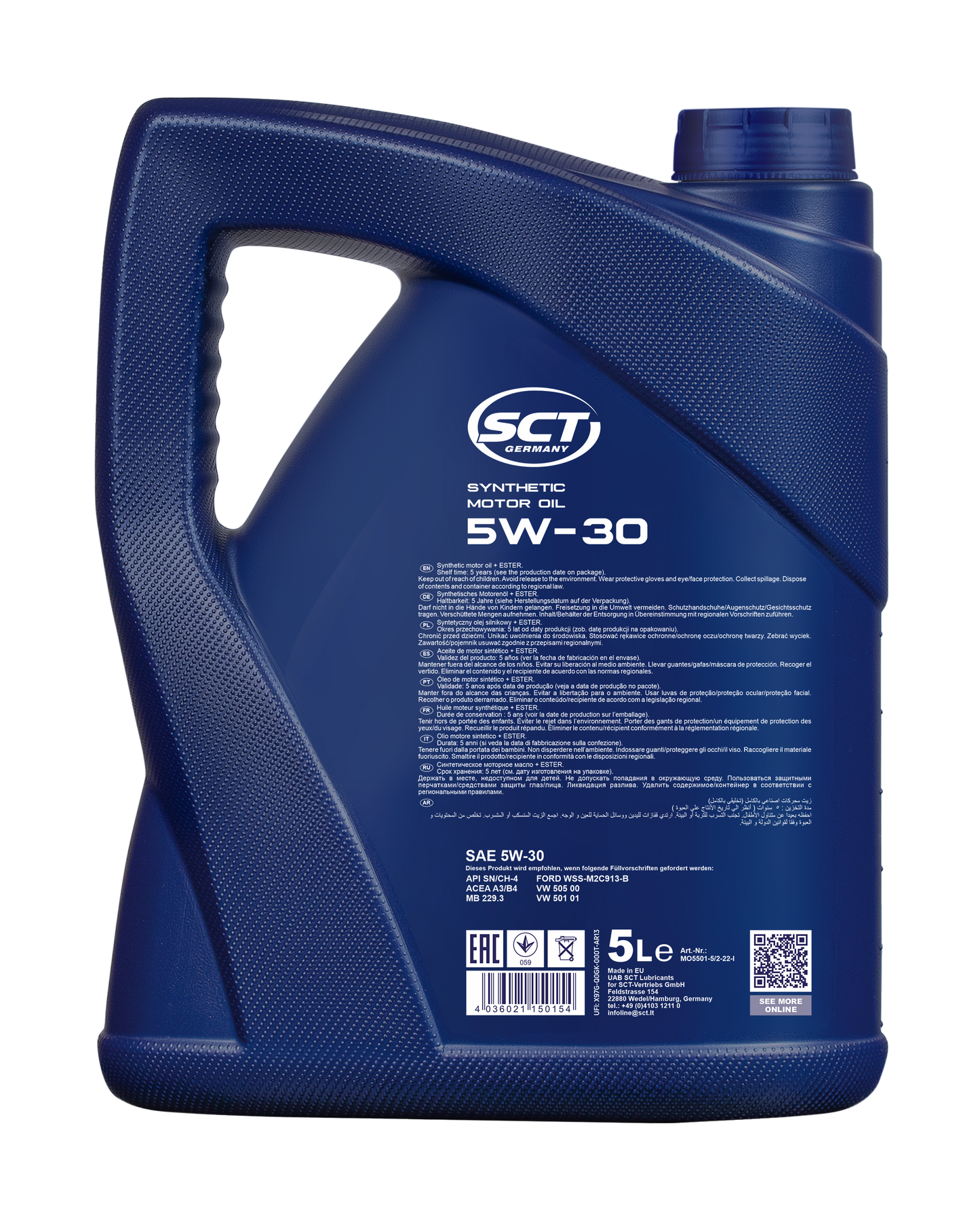 SCT Germany 5W-30 SN/CH-4 5L